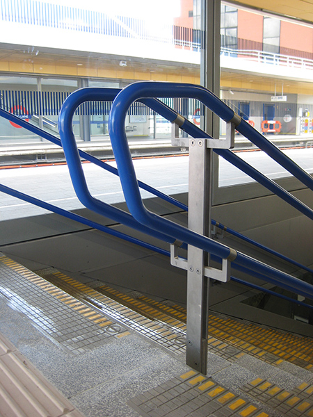 Nylon coated handrail Nylon coated handrail