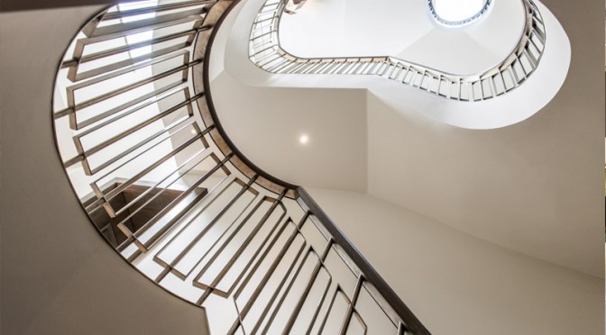 Creating a gold statement staircase for a £27.5 million property refurbishment in Notting Hill